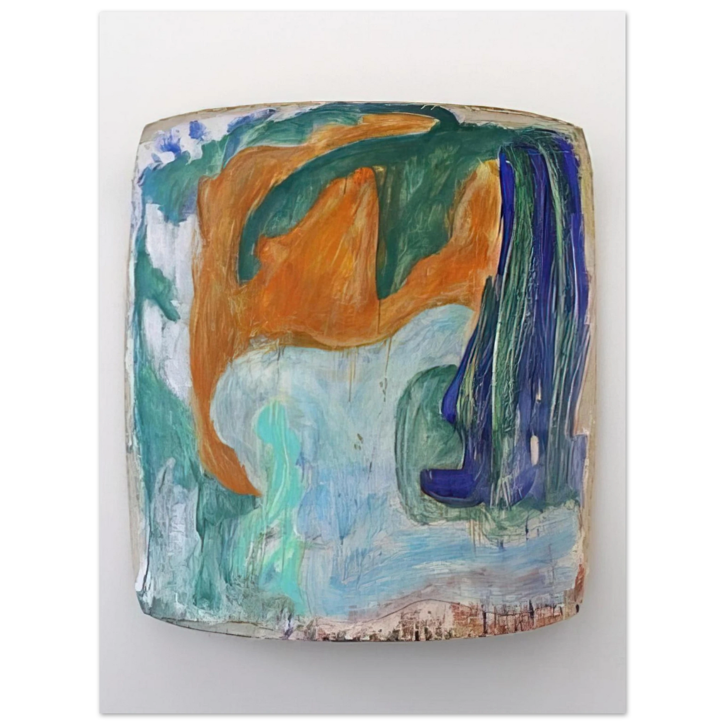 Ron Gorchov - Loggia - 1982 Fine Art Poster - Default Title