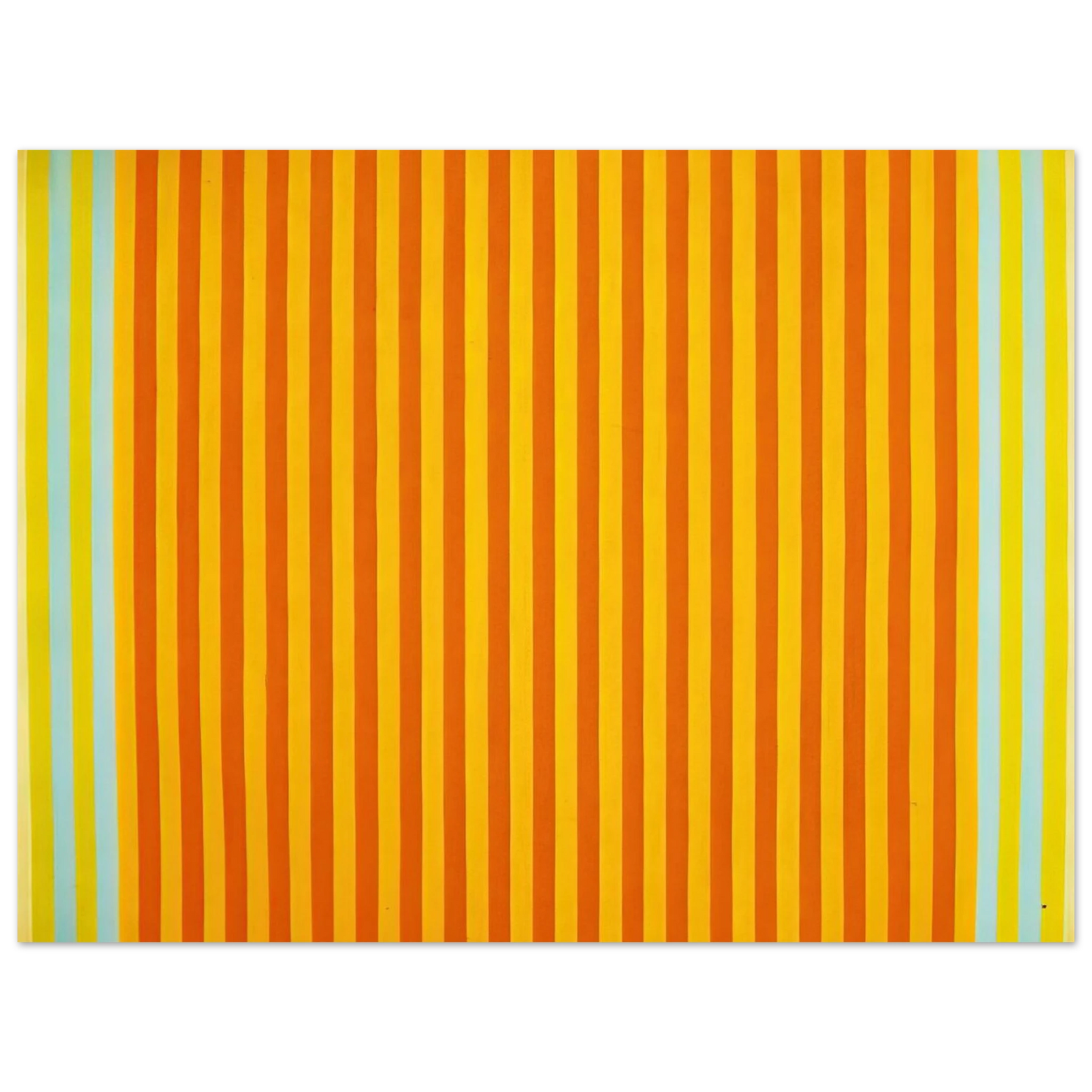 Gene Davis - Sunball - 1960 Fine Art Poster - Default Title