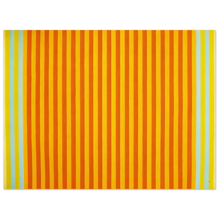 Gene Davis - Sunball - 1960 75x100 cm / 30x40inches Fine Art Poster