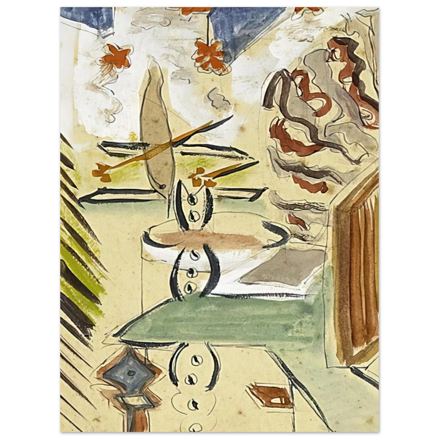 Betty Parsons - Untitled Abstraction - Abstract Expressionism Fine Art Poster - Default Title