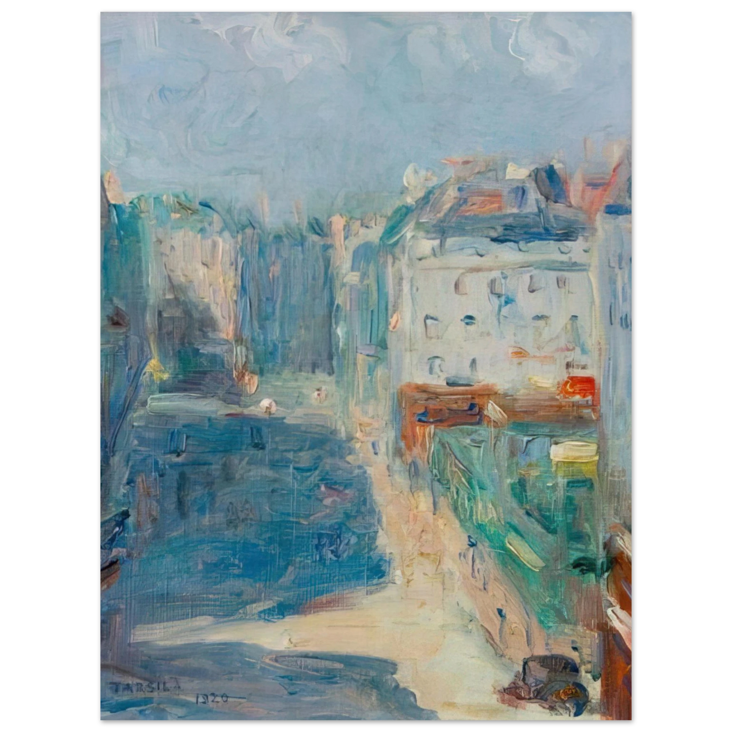 Tarsila do Amaral - View of the Paris Hotel Fine Art Poster - Default Title