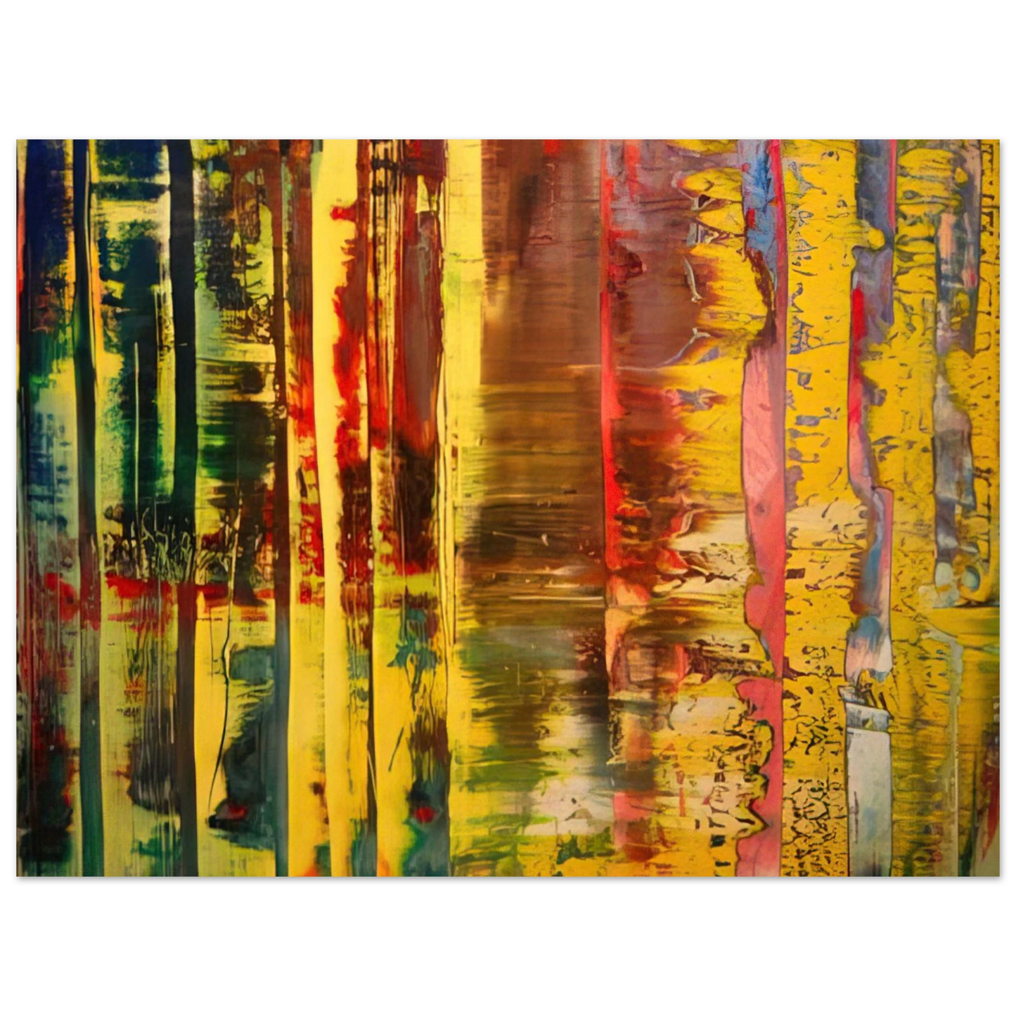 Gerhard Richter - ABSTRACT PAINTING 780 1 1 Fine Art Poster - Default Title