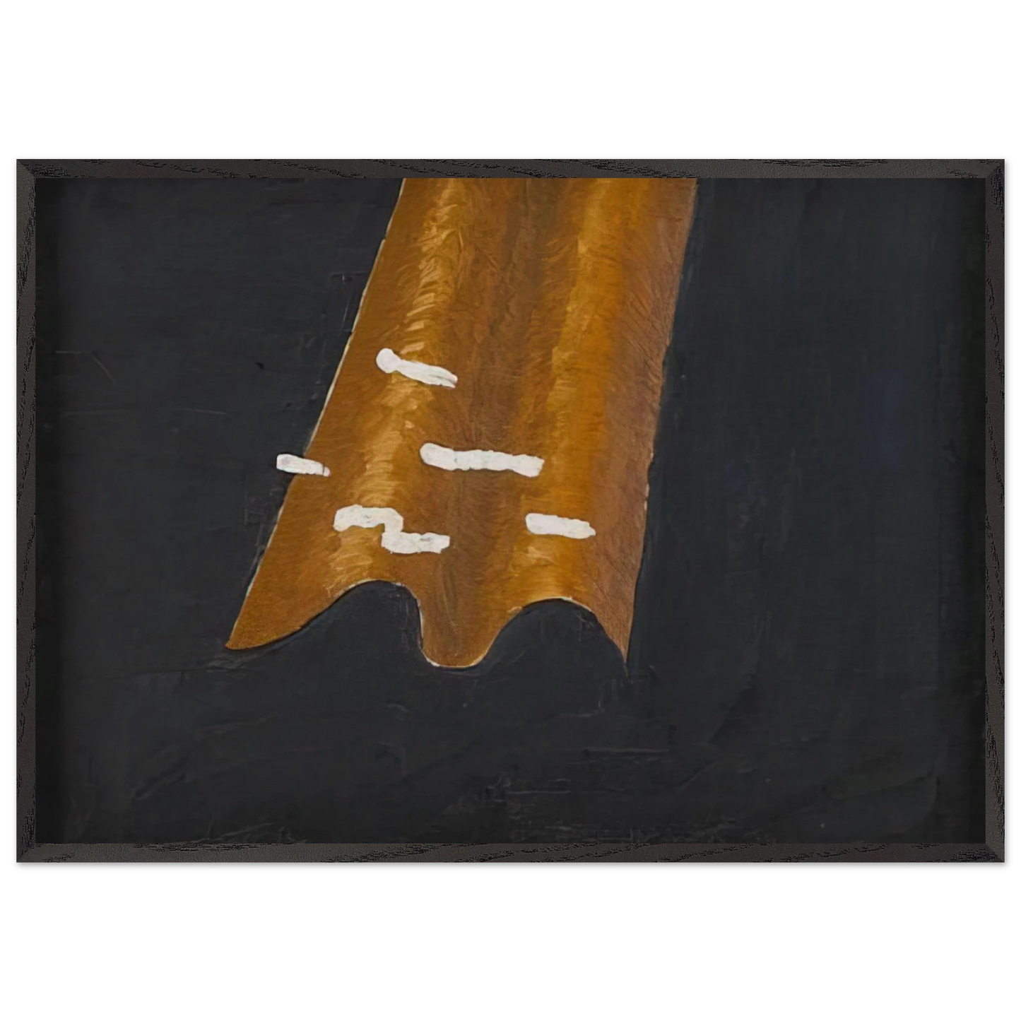 Untitled No 5 - 1951 - Forrest Bess Framed Art Print – Black Wooden Frame - Default Title - -Framed Art Print