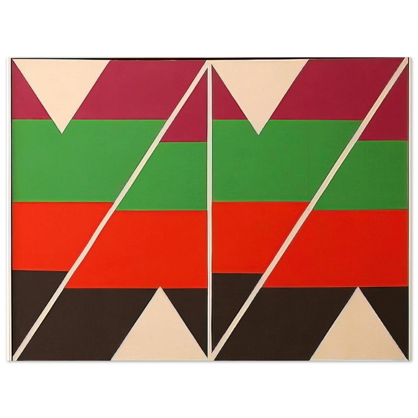 Larry Zox - Scissors Jack - 1974 Fine Art Poster - Default Title