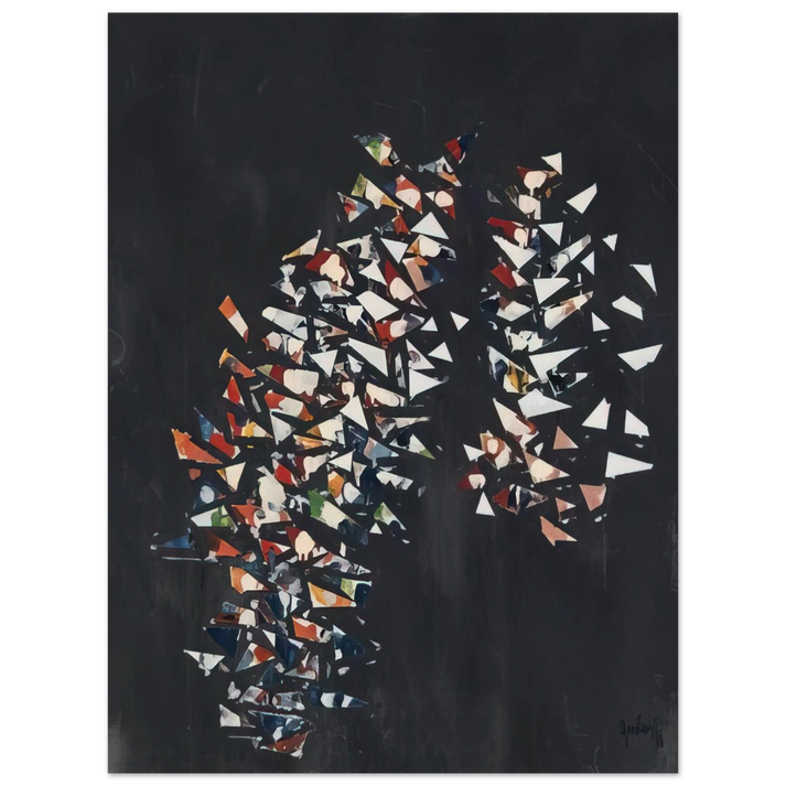 Robert Goodnough - Z--Z--Z - 1998 75x100 cm / 30x40inches Fine Art Poster