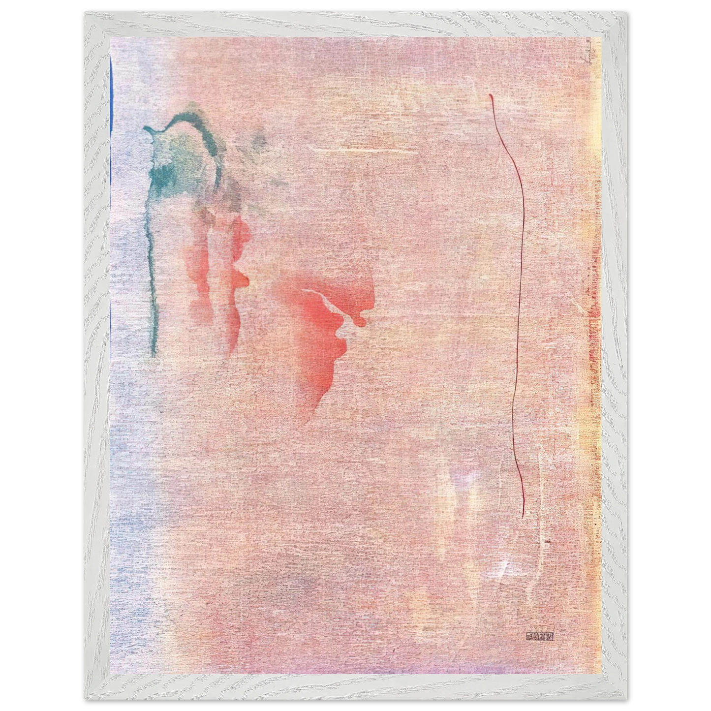 Helen Frankenthaler - Cedar Hill - 1983 Wall art - A2 (42 x 59.4 cm) - Fine Art Poster - -