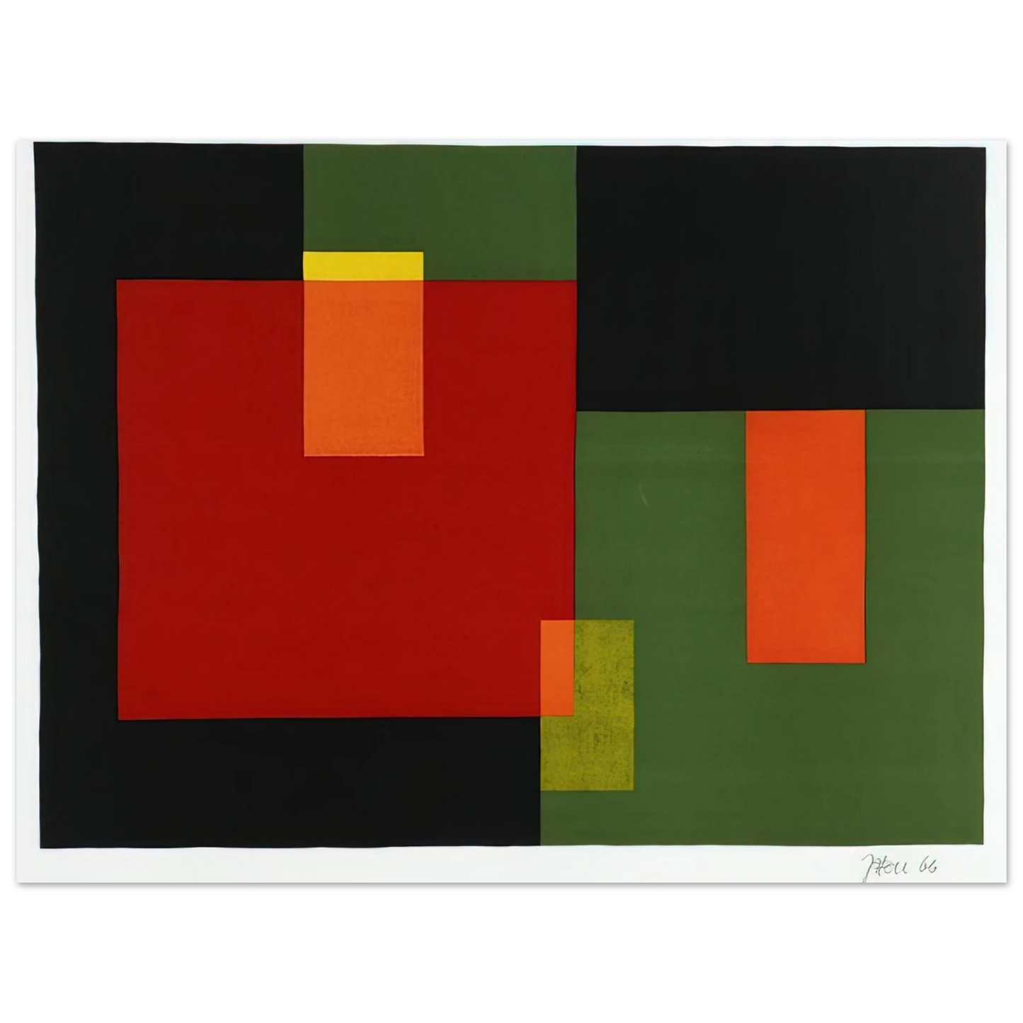 Johannes Itten - Untitled - 1966 Fine Art Poster - Default Title