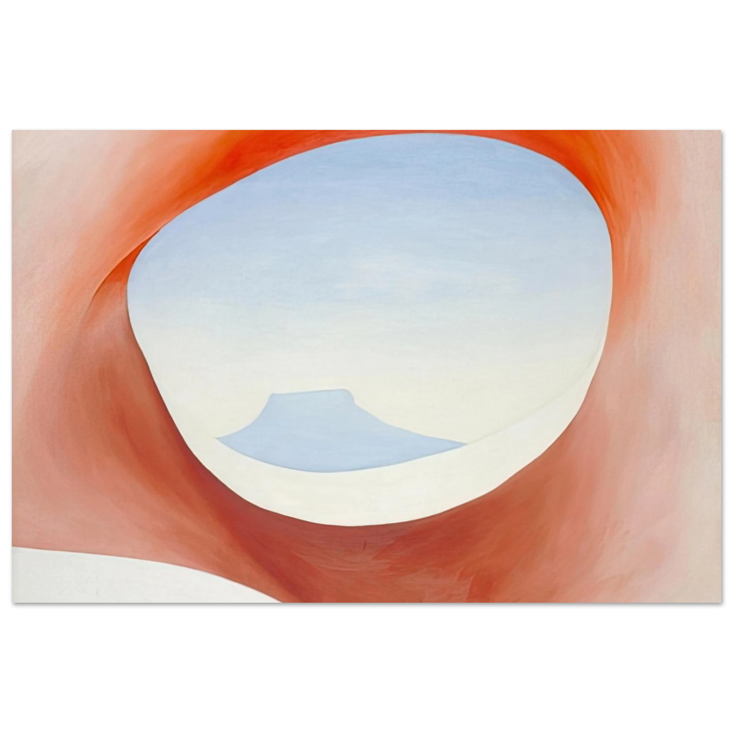 Georgia O'Keeffe - Pedernal - From the Ranch I Fine Art Poster - 40x60 cm / 16x24 inches