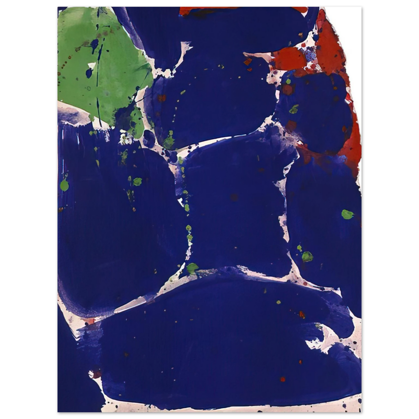 Sam Francis - Untitled SF55-003 Fine Art Poster - Default Title