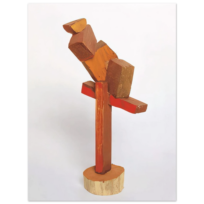 Esteban Vicente - DIVERTIMENTO 1997 75x100 cm / 30x40inches Fine Art Poster