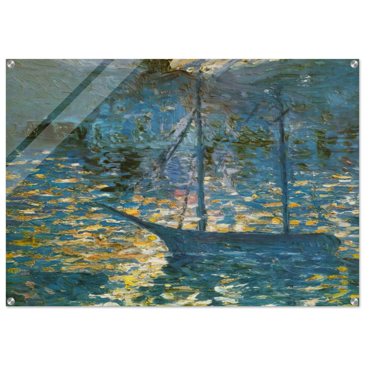 BOAT - Salvador Dali Acrylic Print - 70x100 cm / 28x40″ inches