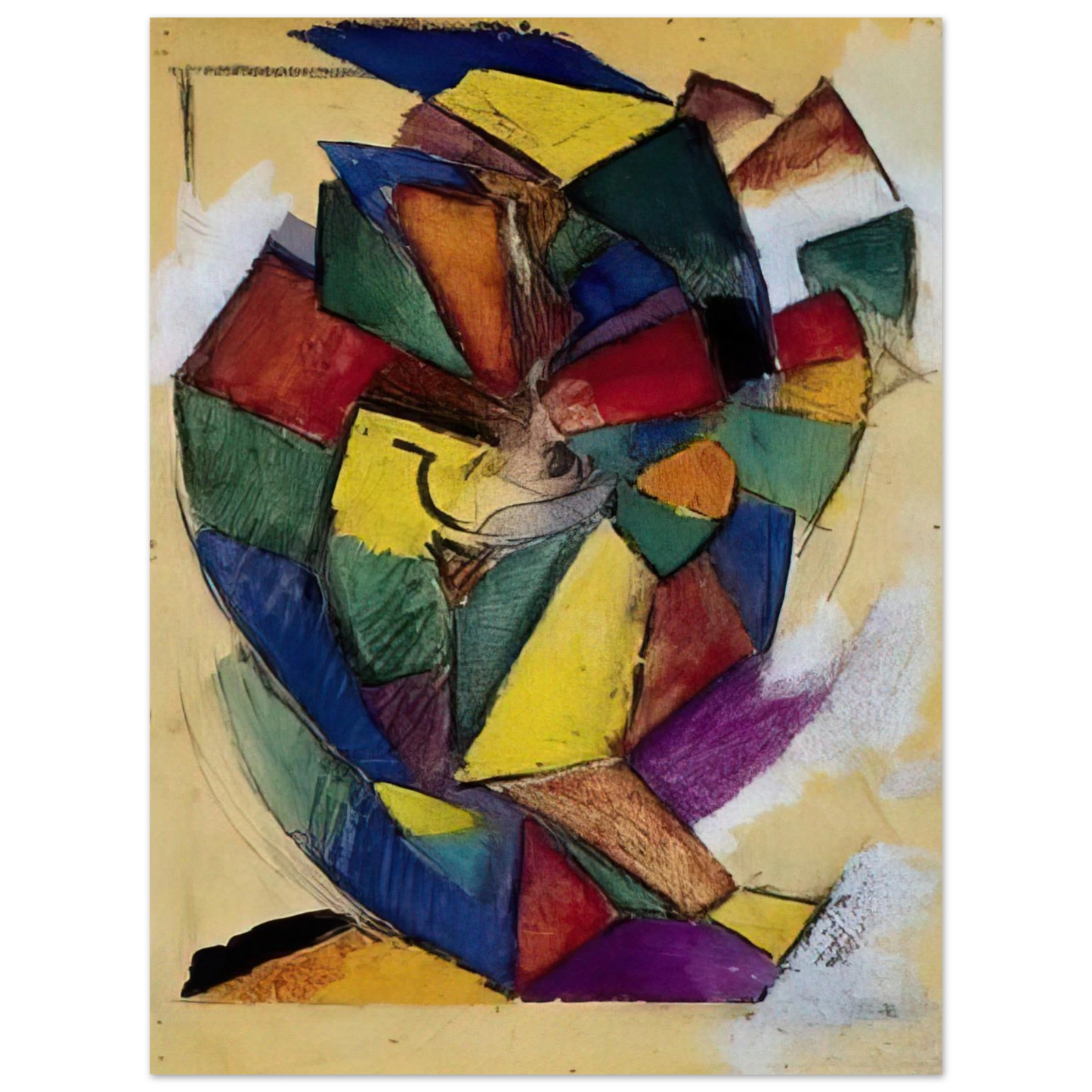 Morgan Russell - Synchromy - Synchromism Fine Art Poster - Default Title