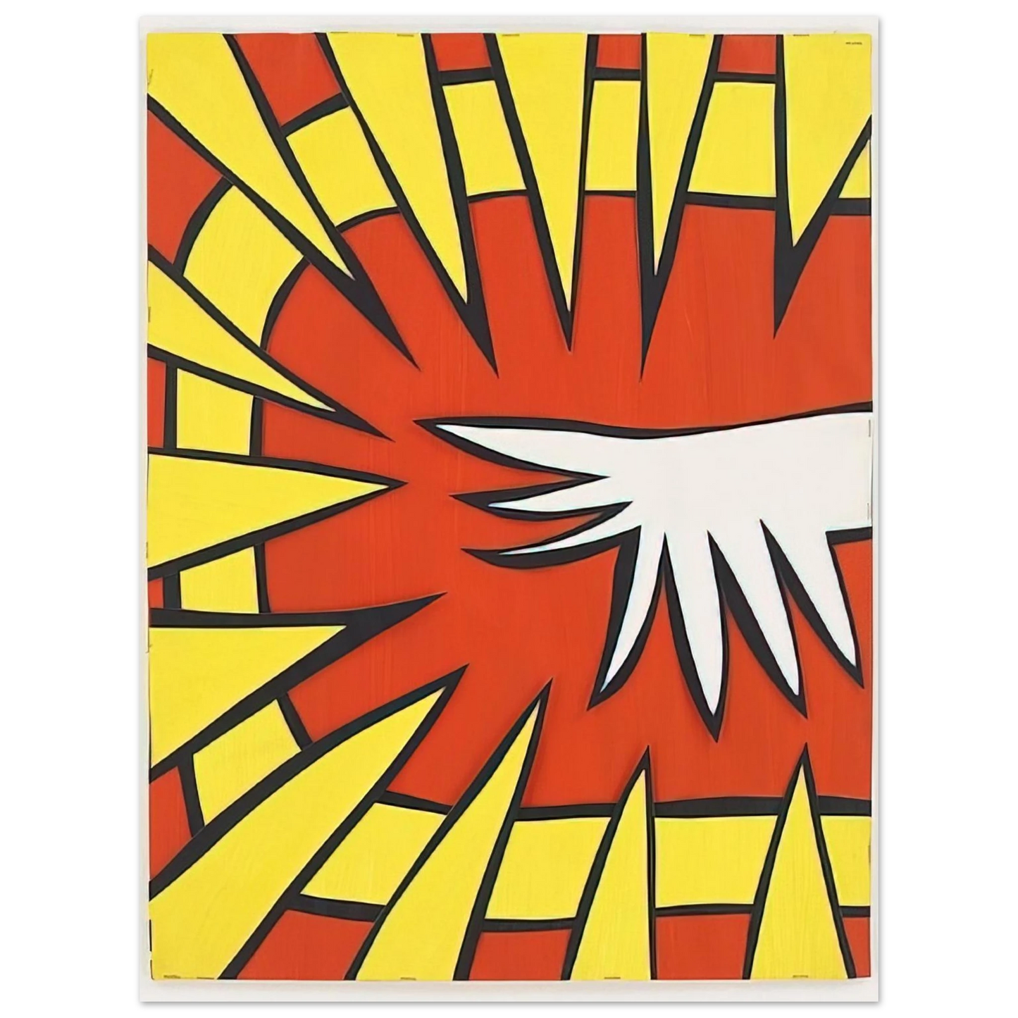 Nicholas Krushenick - Untitled - 1963 Fine Art Poster - Default Title