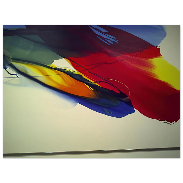 Paul Jenkins - Phenomena Point Swing and Flank 75x100 cm / 30x40inches Fine Art Poster