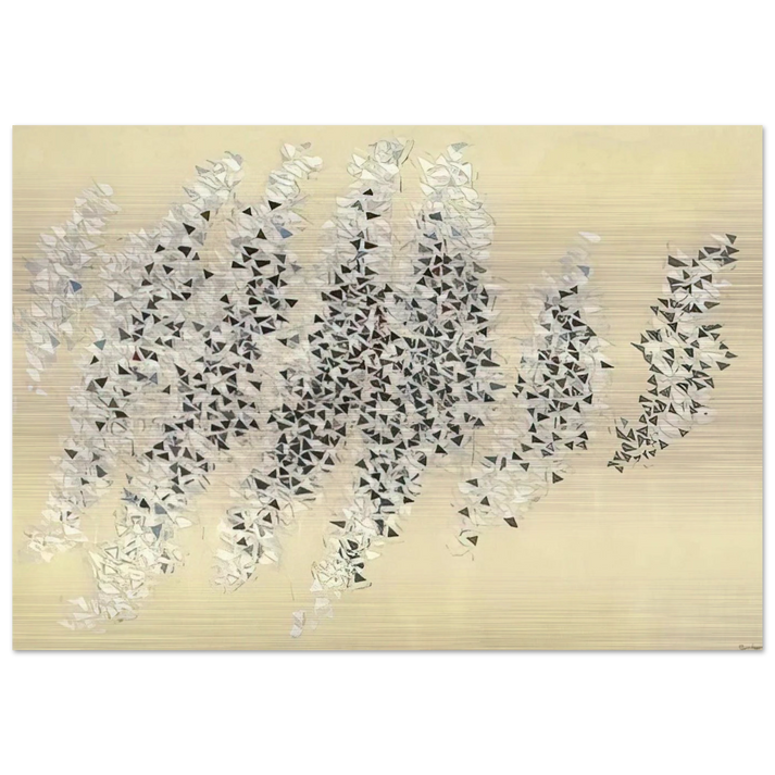 Development - 1984 - Robert Goodnough Brushed Aluminum Print - 70x100 cm / 28x40 inches | Robert Goodnough Aluminum Print | Robert Goodnough Prints