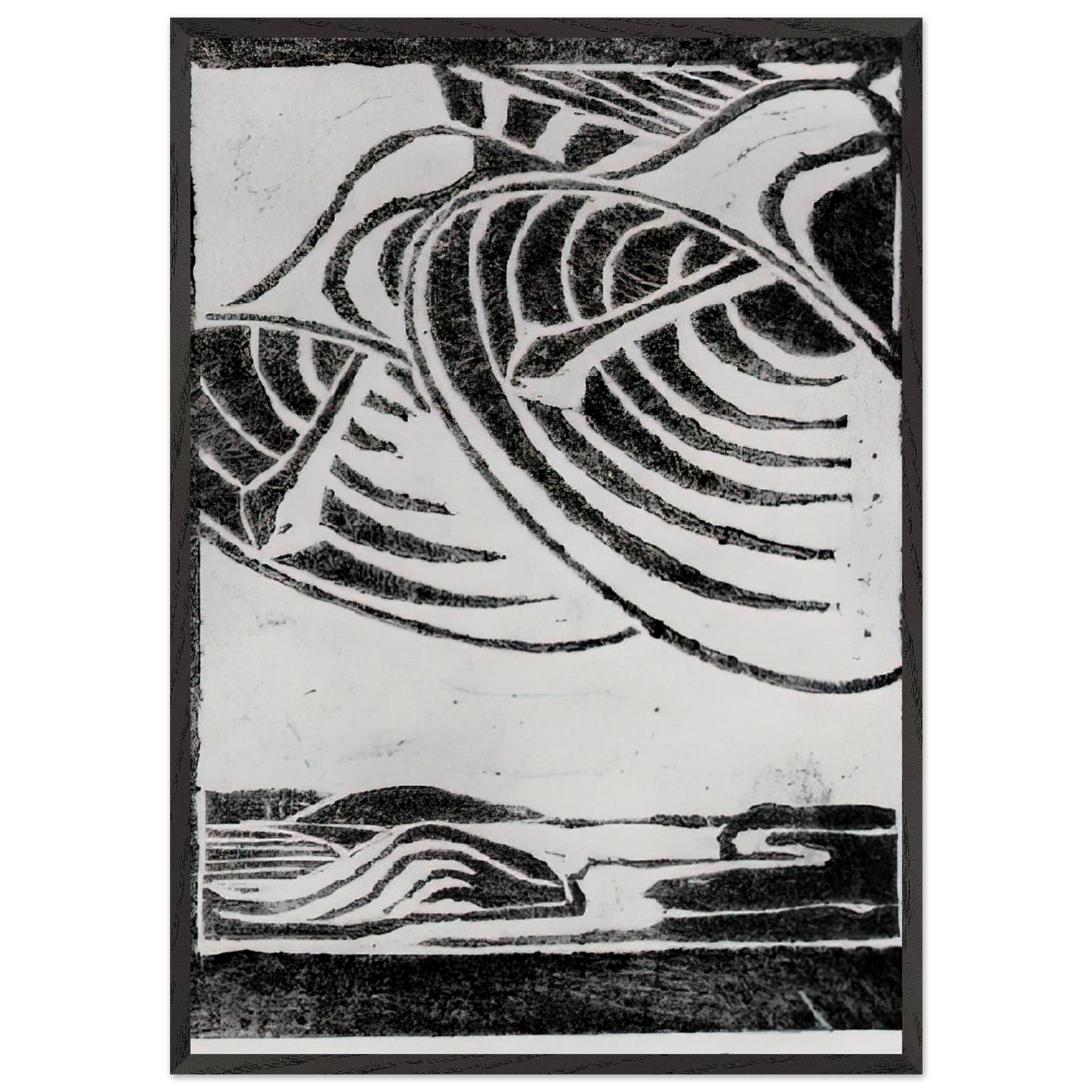 ESCHER 3 - MC Escher Framed Art Print – Black Wooden Frame - Default Title - -Framed Art Print