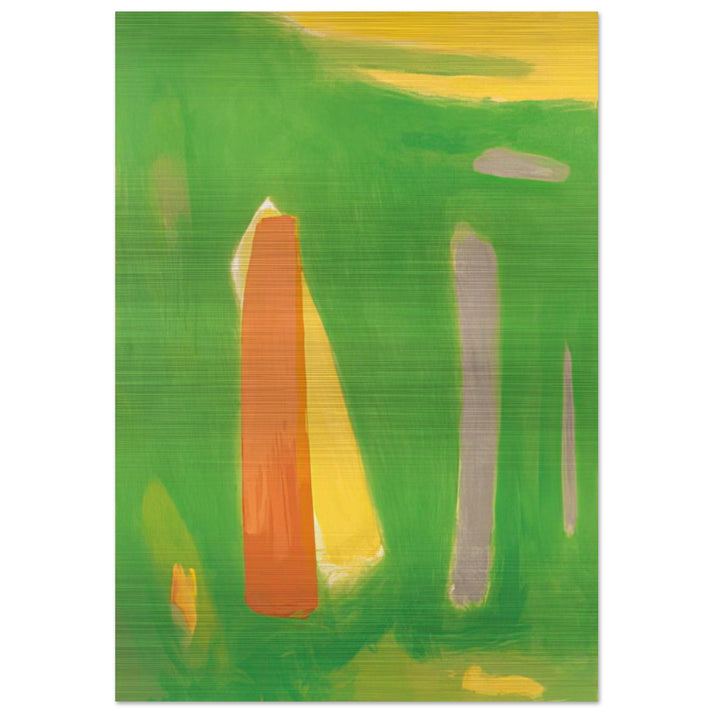 RITMICO 1995 - Esteban Vicente Brushed Aluminum Print - 70x100 cm / 28x40 inches | Esteban Vicente Aluminum Print | Esteban Vicente Prints