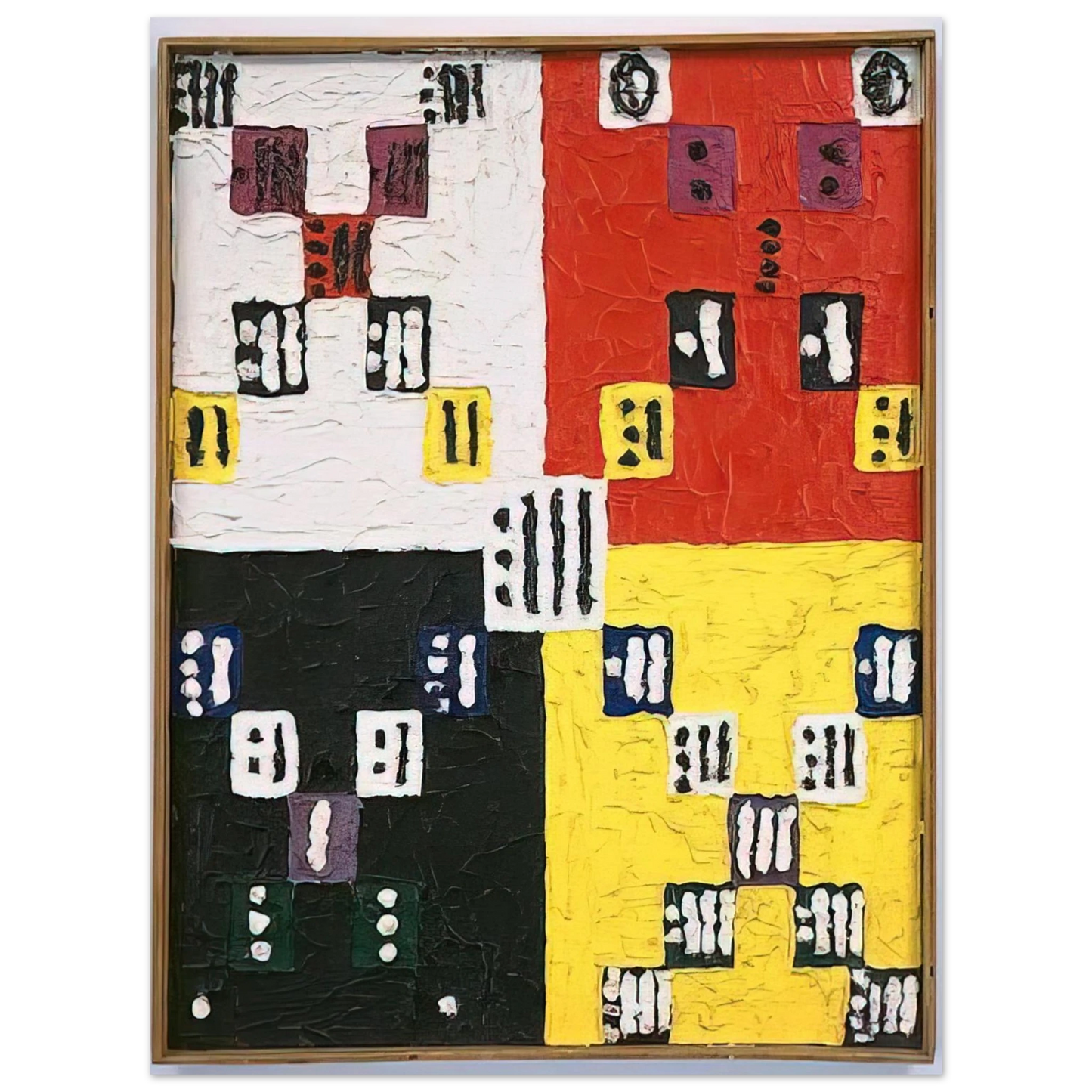 Alfred Jensen - The Apex is Nothing - 1960 Fine Art Poster - Default Title