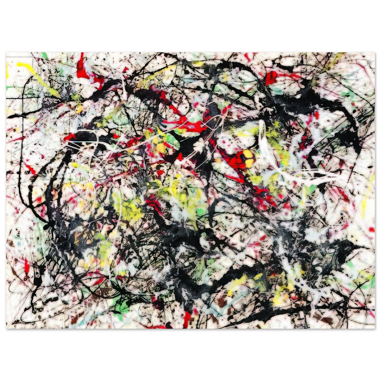 Jackson Pollock - NUMBER 48 1949 Fine Art Poster - Default Title