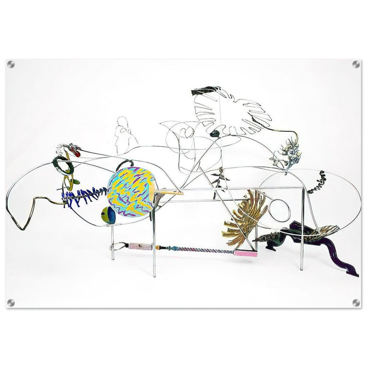 GRANDE NATURE MORTE 1987 - Nancy Graves Acrylic Print - 70x100 cm / 28x40″ inches | Nancy Graves Wall Art | Nancy Graves Prints