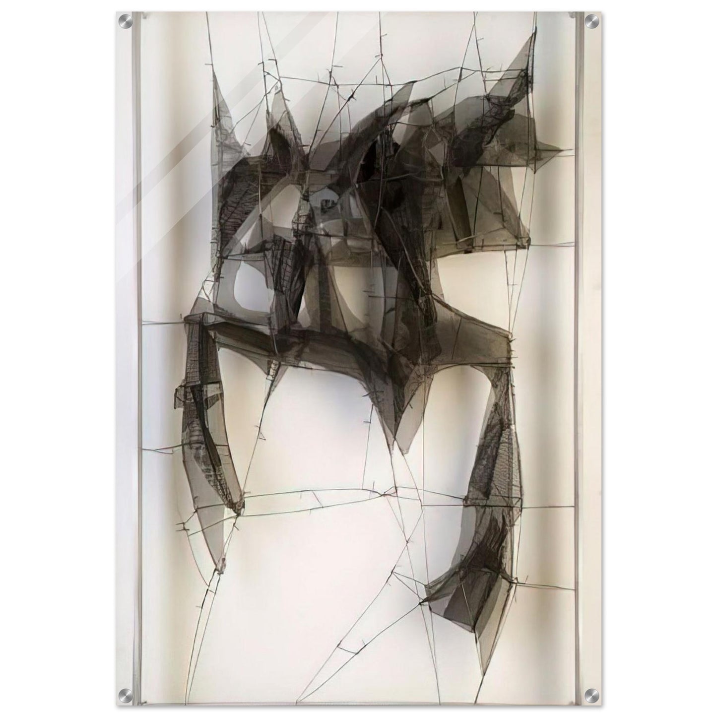 Metamorfosis Nocturno - 1960 - Manuel Rivera Acrylic Print - 70x100 cm / 28x40″ inches | Manuel Rivera Wall Art | Manuel Rivera Prints