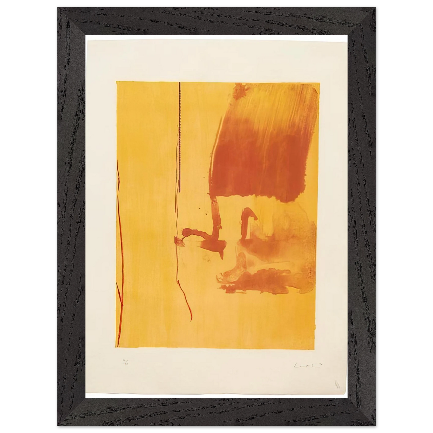 Helen Frankenthaler - Harvest - 1976 Wall art - A1 (59.4 x 84.1 cm) - Fine Art Poster - -