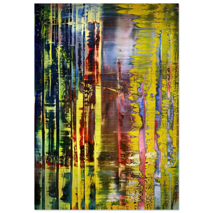 ABSTRACT PAINTING 780 1 - Gerhard Richter Brushed Aluminum Print - 70x100 cm / 28x40 inches | Gerhard Richter Aluminum Print | Gerhard Richter Prints