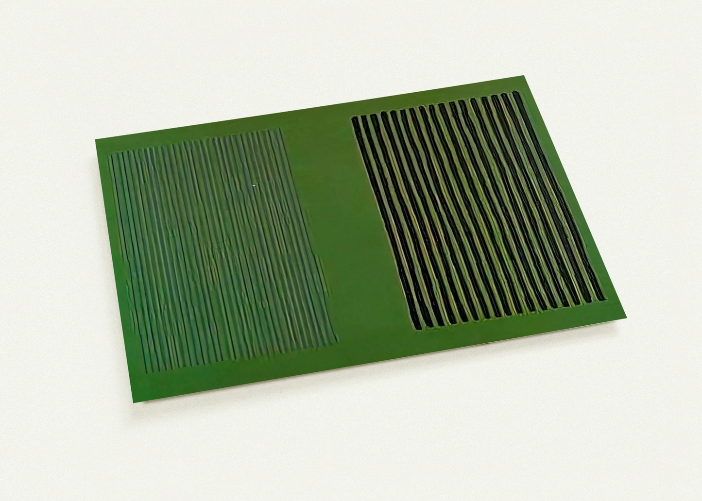 Green Giant - 1980 By Gene Davis Pack of 10 Post Cards | Gene Davis Post Cards | A6 (10.5 x 14.8 cm) - 4.1 x 5.8 inches