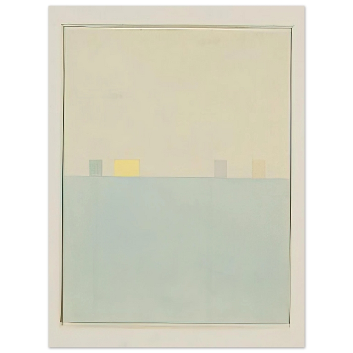 Antonio Calderara - Spazio Luce - 1960 75x100 cm / 30x40inches Fine Art Poster