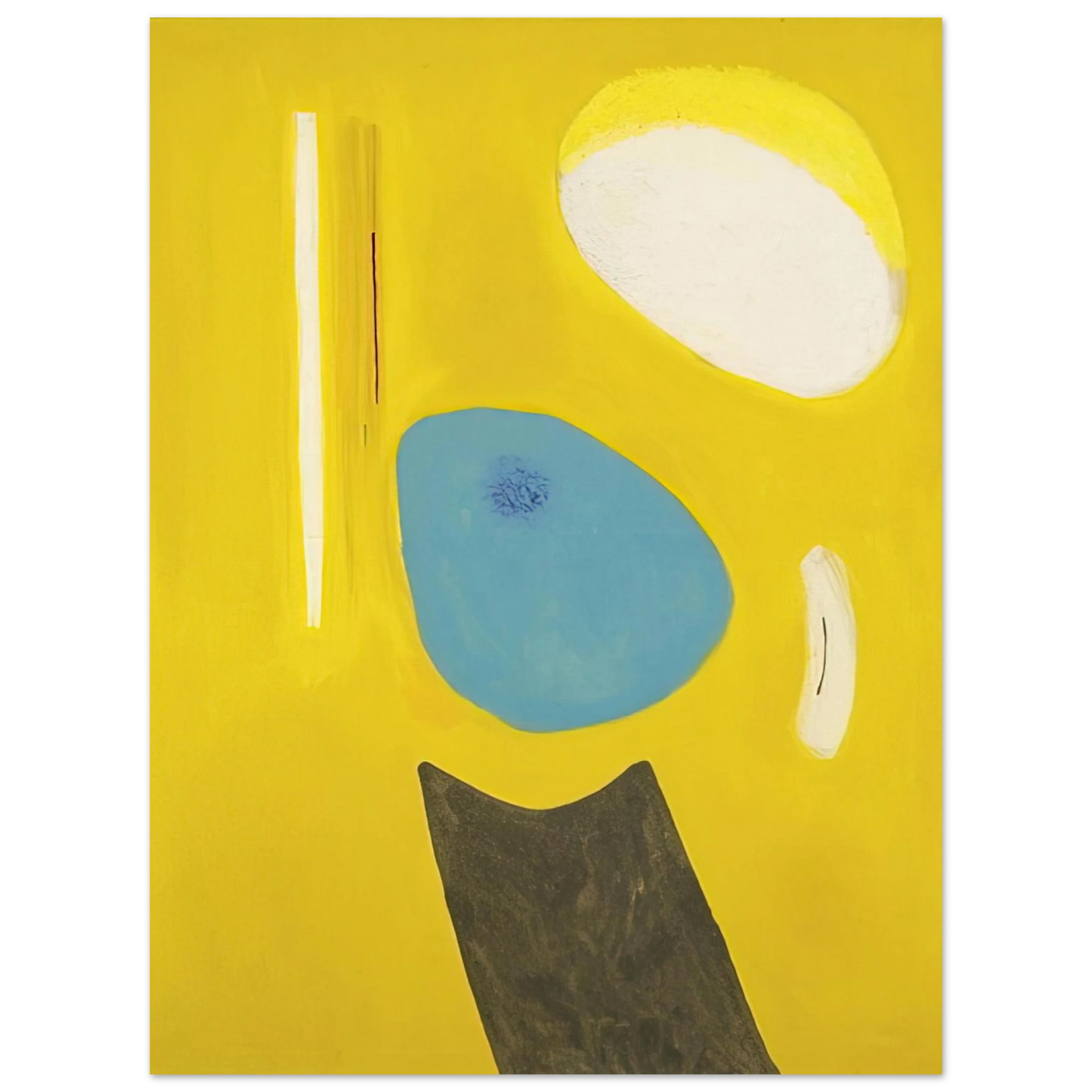 John Ferren - Three Rocks - 1949 Fine Art Poster - Default Title