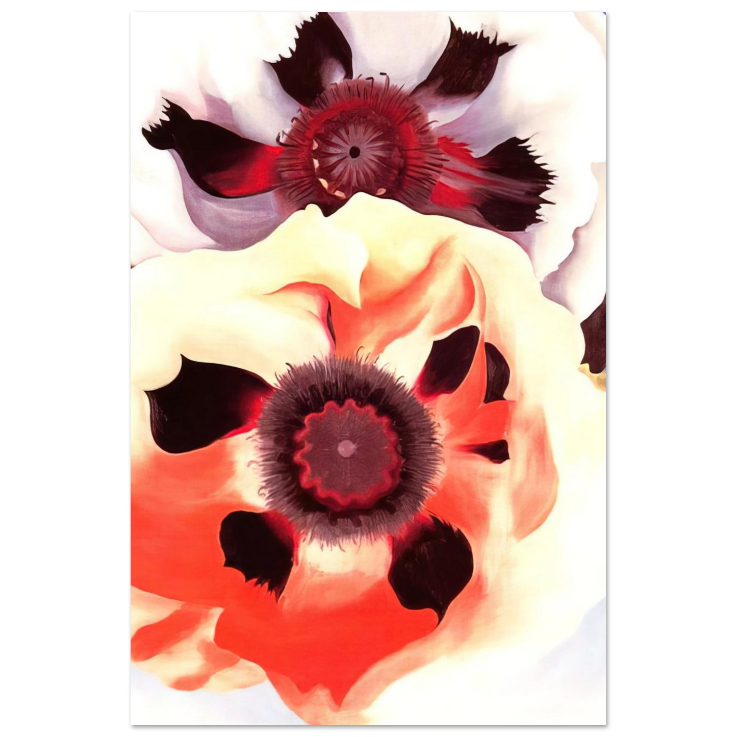 Georgia O'Keeffe - Poppies Fine Art Poster - 75x100 cm / 30x40 inches