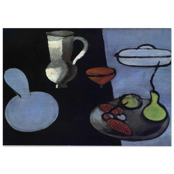 THE GOURDS 1916 - Henri Matisse Brushed Aluminum Print - 70x100 cm / 28x40 inches | Henri Matisse Aluminum Print | Henri Matisse Prints
