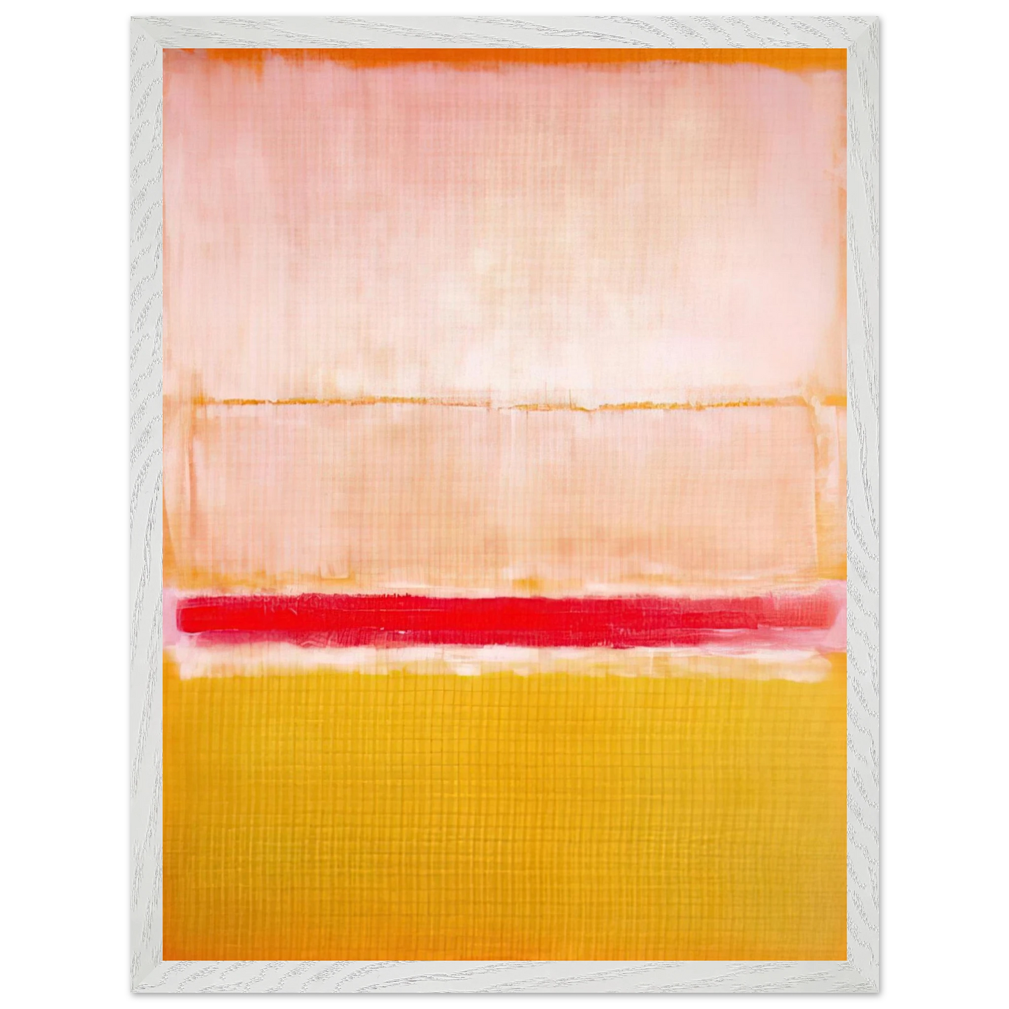 Mark Rothko - No.2 - 1950 Wall Art - 60x80 cm / 24x32 inches - Premium Wooden Framed Poster With Fine Art Paper-canvas - Wood frame