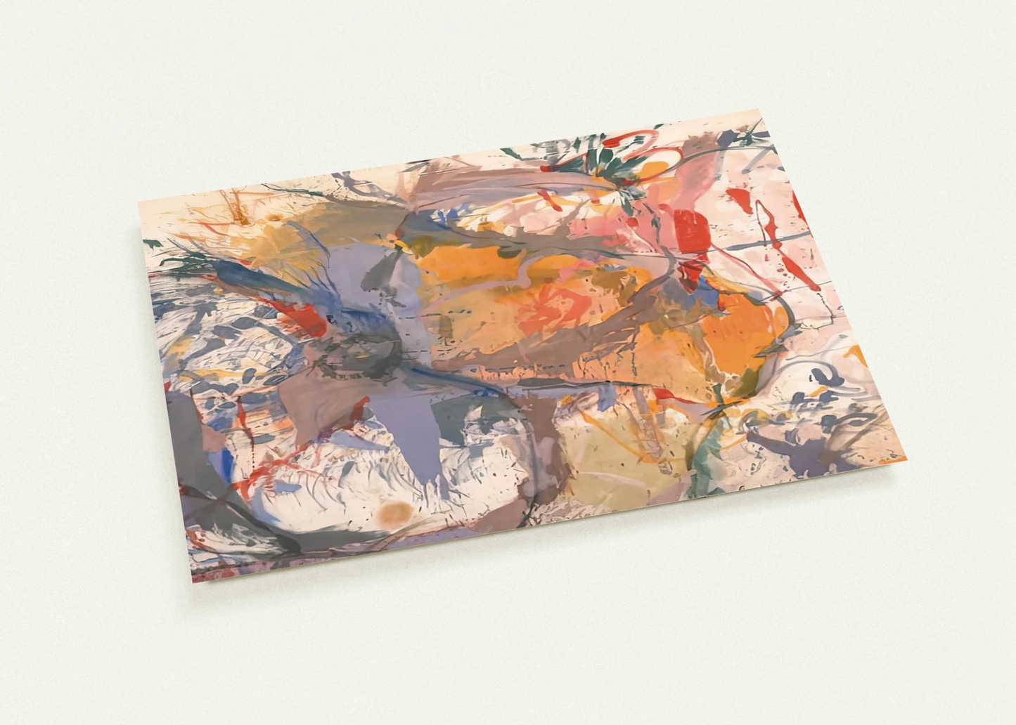 Before the Caves, 1958- By Helen Frankenthaler Pack of 10 Post Cards | Helen Frankenthaler Post Cards | A6 (10.5 x 14.8 cm) - 4.1 x 5.8 inches