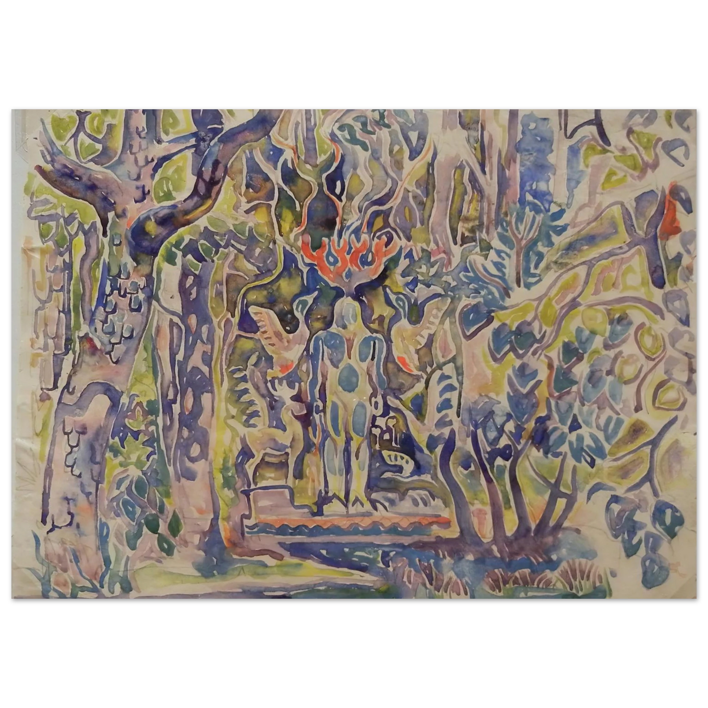 Walter Inglis Anderson - Walter Anderson Wall art - 20x25 cm / 8x10 Inches - Fine Art Poster - -