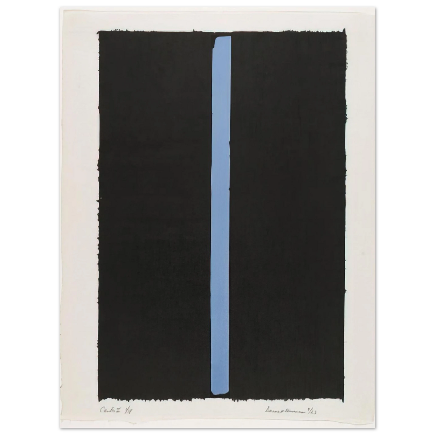 Barnett Newman - Canto II Fine Art Poster - Default Title