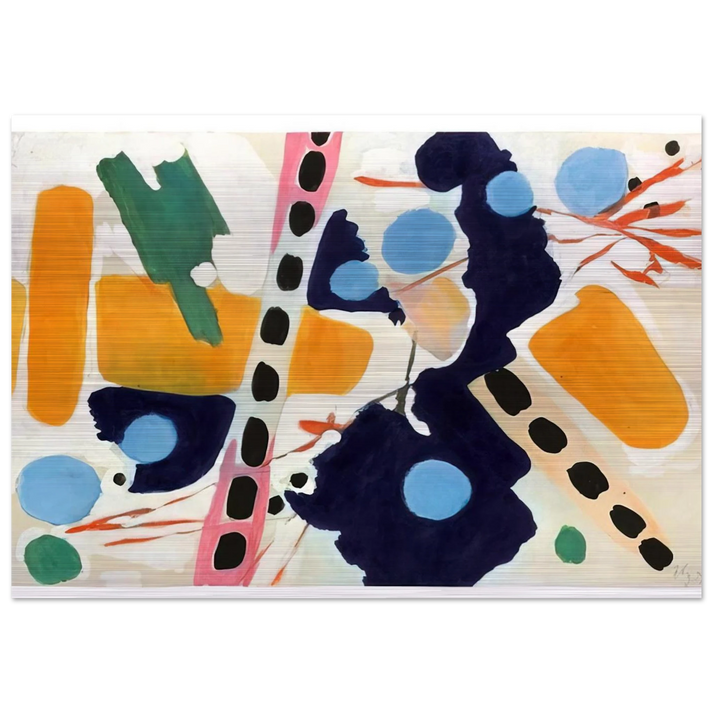 Untitled - 1954 - Ernst Wilhelm Nay Brushed Aluminum Print - 70x100 cm / 28x40 inches | Ernst Wilhelm Nay Aluminum Print | Ernst Wilhelm Nay Prints