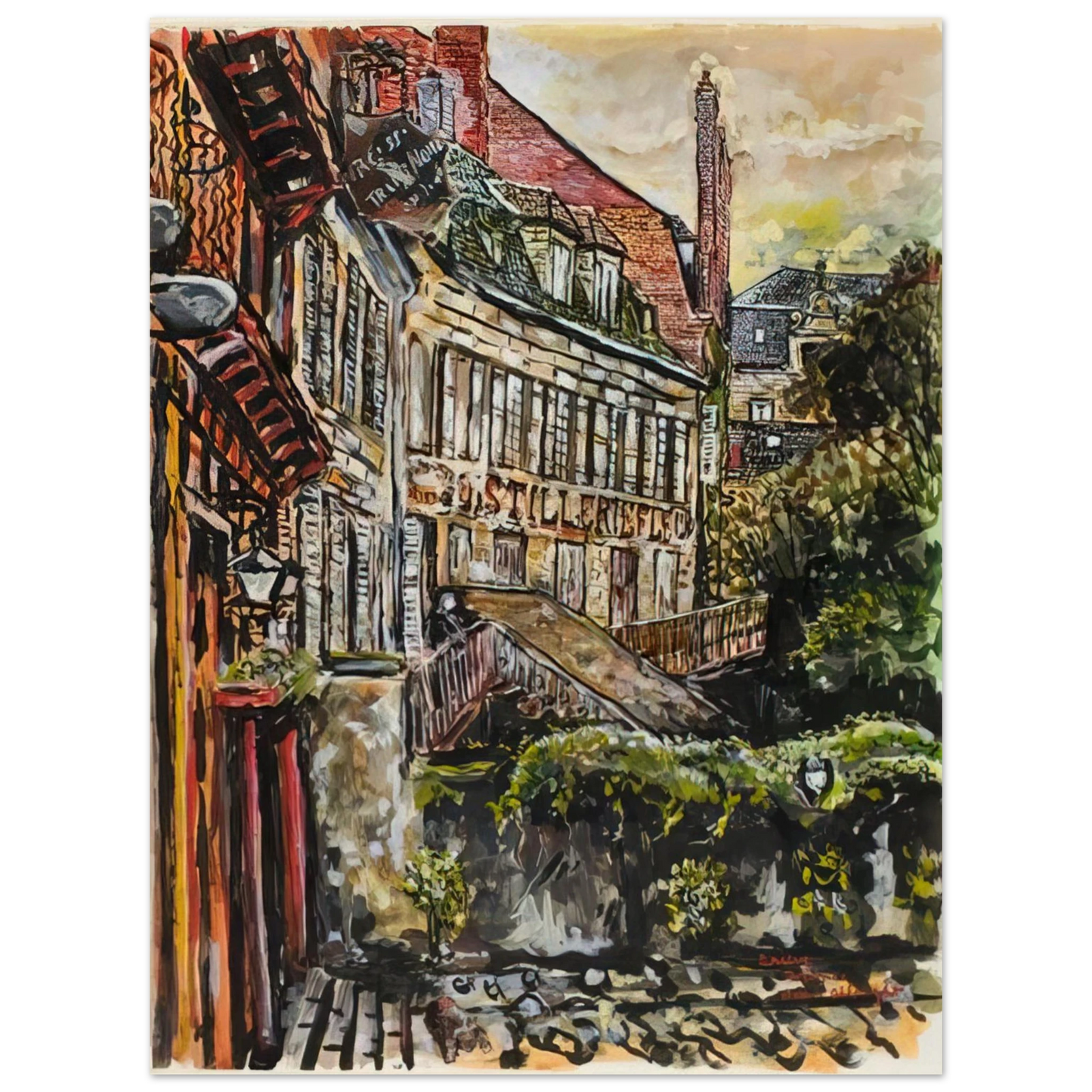 Ivan Albright - BRIEVE 1960 Fine Art Poster - Default Title