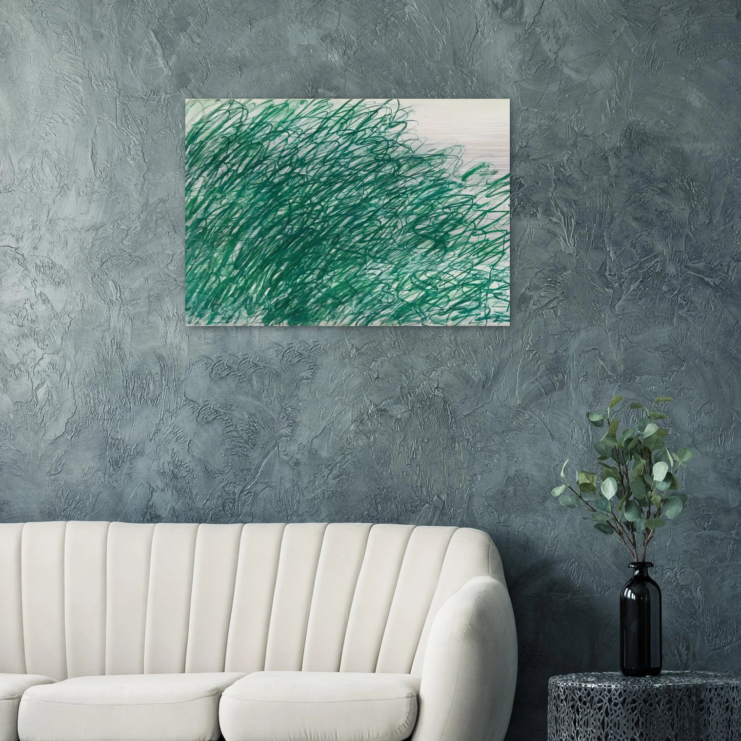 Returning from Tonnicoda - Cy Twombly Brushed Aluminum Print - 70x100 cm / 28x40 inches | Cy Twombly Aluminum Print | Cy Twombly Prints