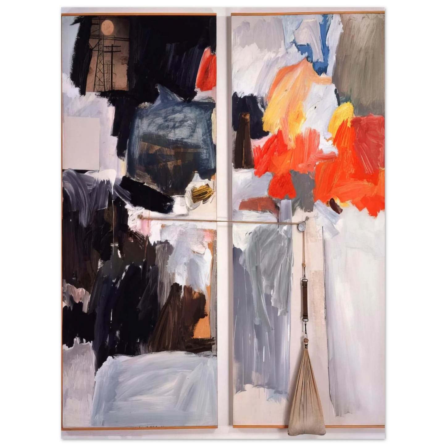 Robert Rauschenberg - STUDIO PAINTING 1961 1 Fine Art Poster - Default Title