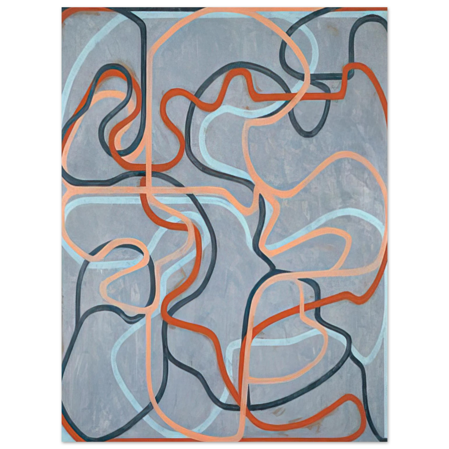 Brice Marden - Epitaph Painting 5 - 2001 Fine Art Poster - Default Title