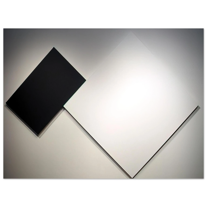 Ellsworth Kelly - White Black 75x100 cm / 30x40inches Fine Art Poster