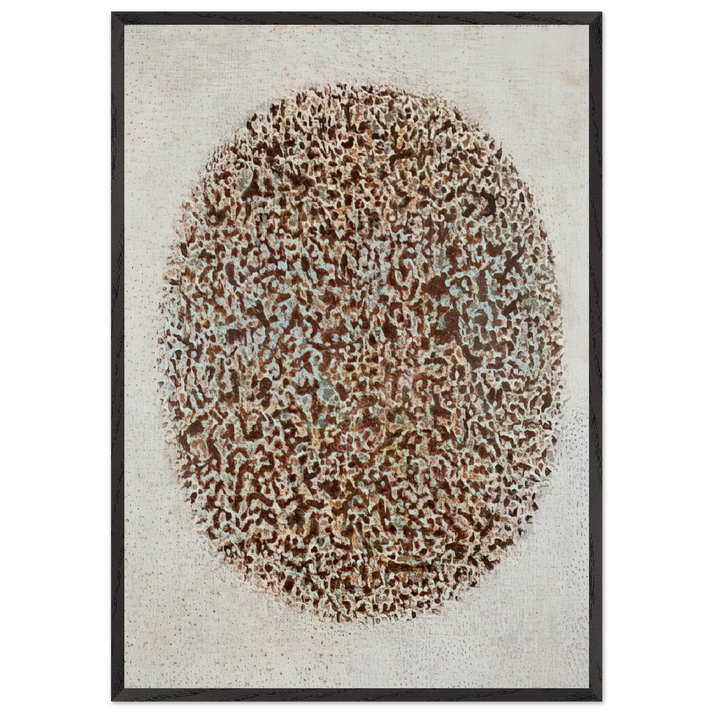 Imploding Cosmos - 1992 - Richard Pousette-Dart 70x100 cm / 28x40 inches Framed Art Print – Black Wooden Frame