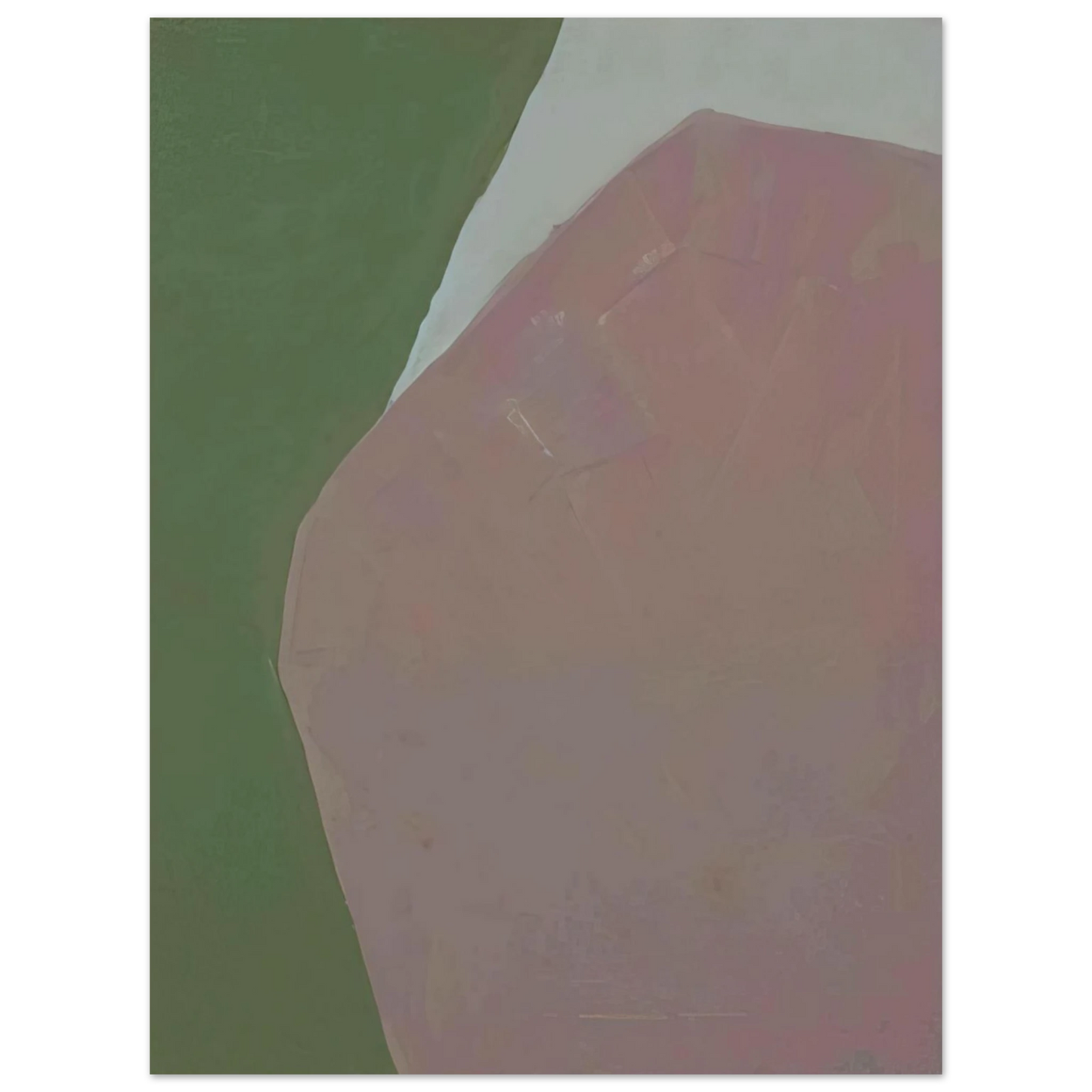 Kenzo Okada - Untitled - 1963 Fine Art Poster - Default Title