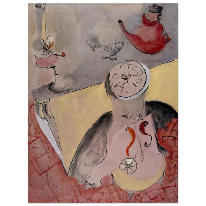 Norman Bluhm - Still Life - 1948 75x100 cm / 30x40inches Fine Art Poster