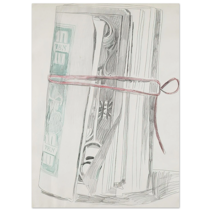 Andy Warhol - Roll of Bills Fine Art Poster