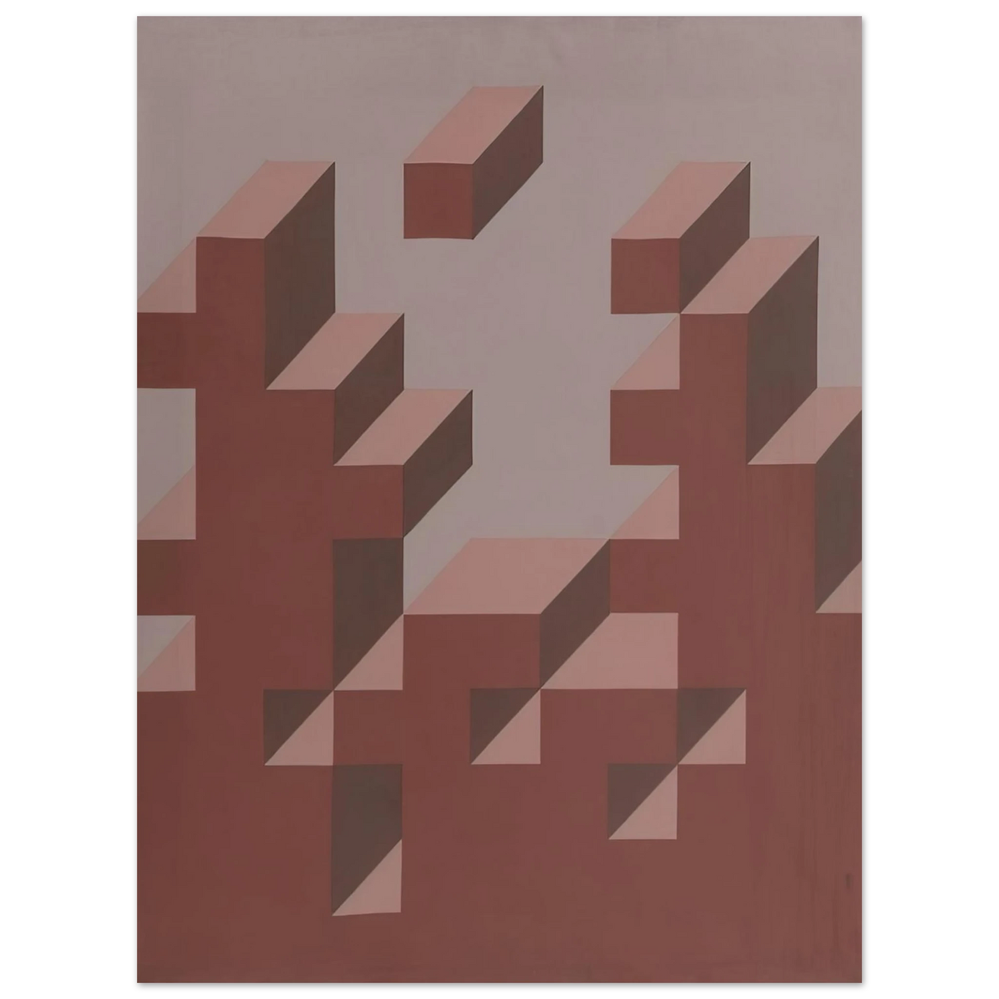 Dadamaino - False prospettive - 1973 Fine Art Poster - Default Title