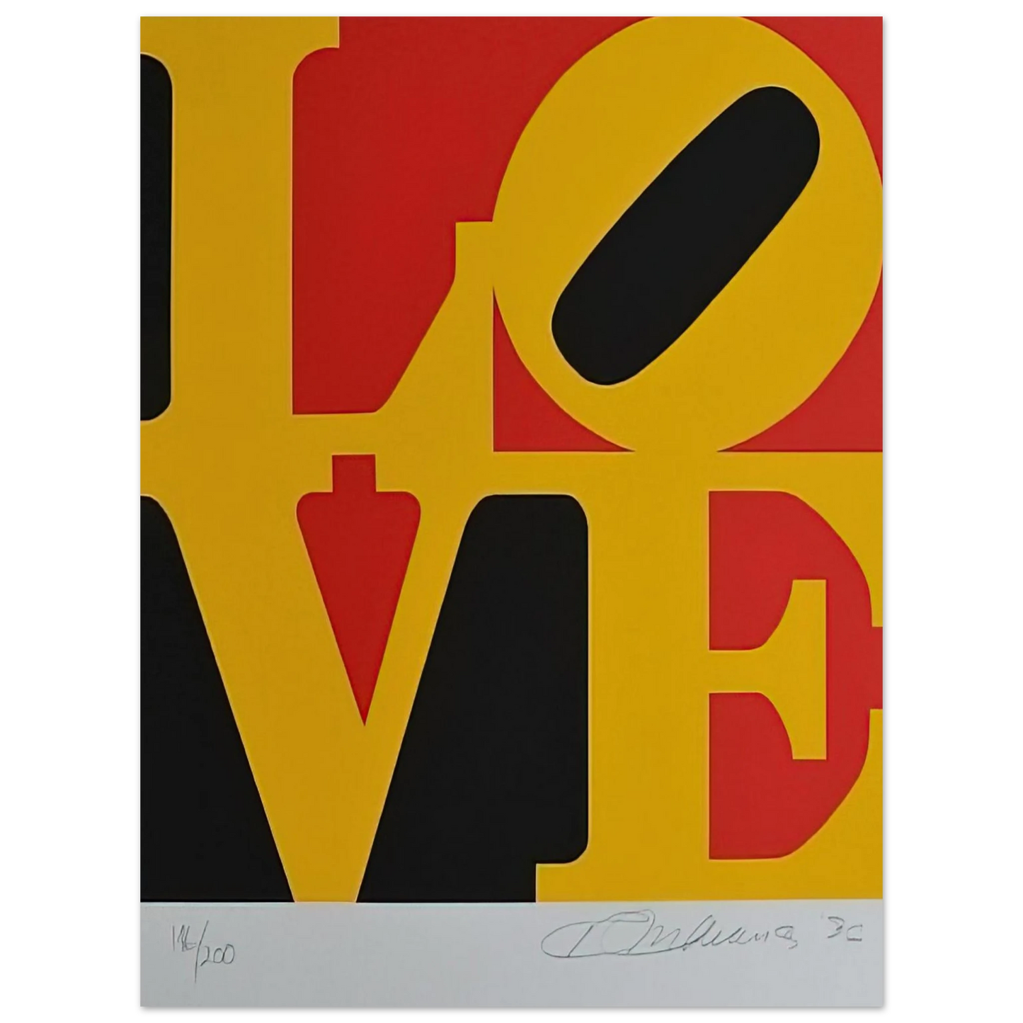 Robert Indiana - German Love Fine Art Poster - Default Title