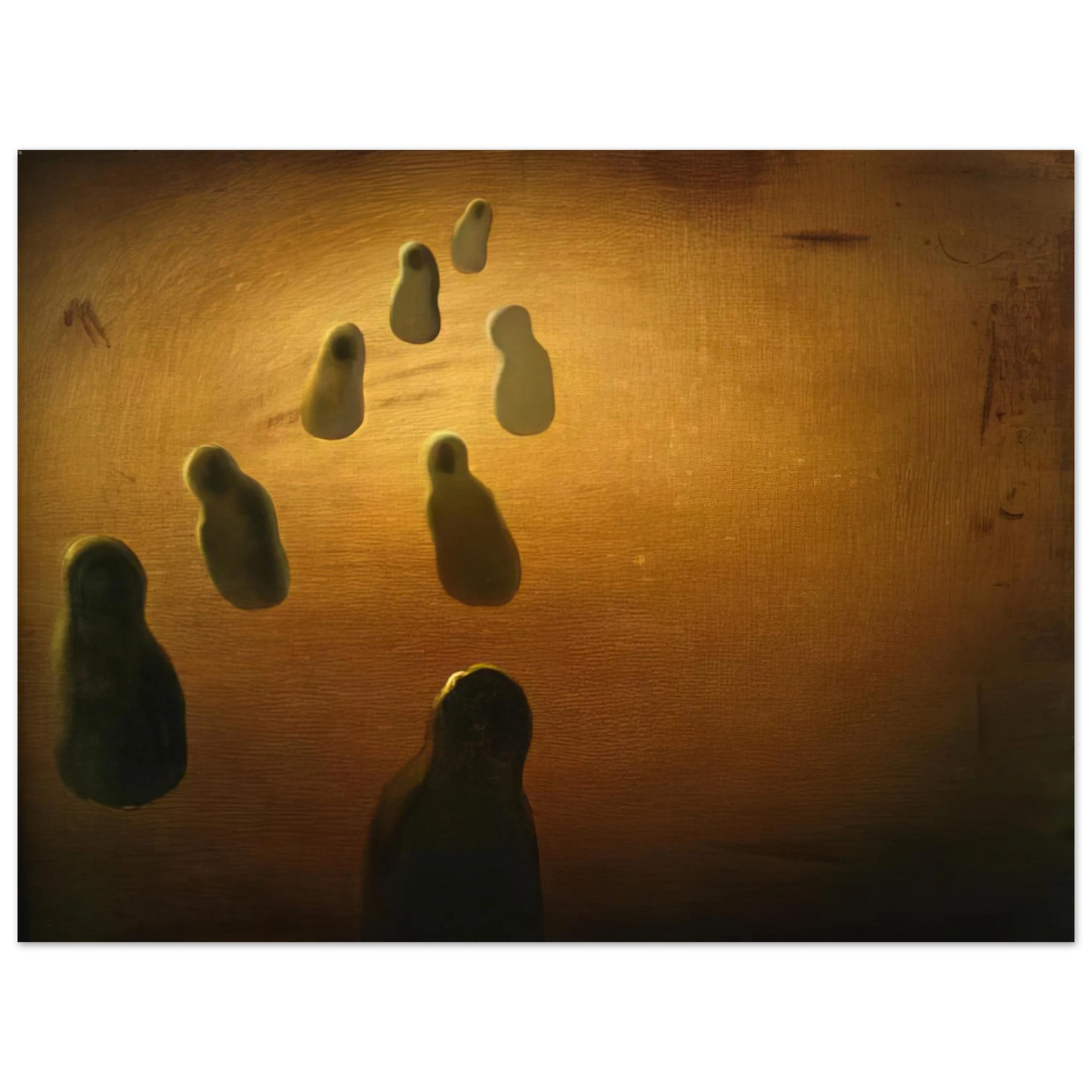 Salvador Dali - STUDY FOR DEOXYRIBONUCLEIC ACID ARABS Fine Art Poster - Default Title