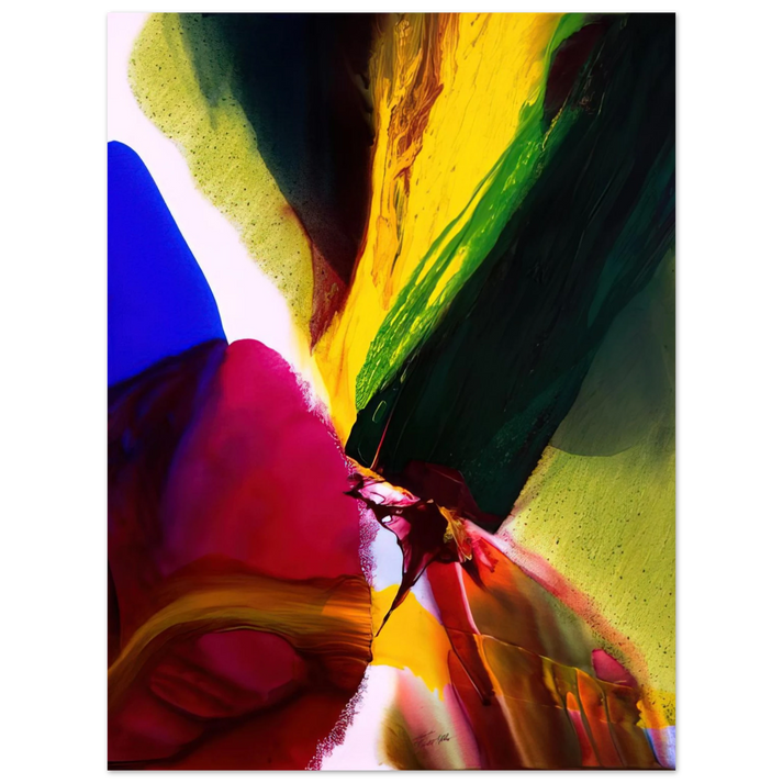 Paul Jenkins - Phenomena Phoenix Equinox - 2006 75x100 cm / 30x40inches Fine Art Poster